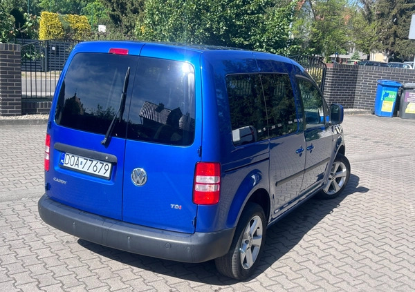 Volkswagen Caddy cena 36900 przebieg: 210000, rok produkcji 2014 z Oława małe 46